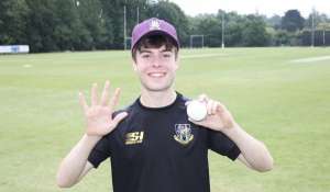 Alex Armstrong was the match winner with five wickets
