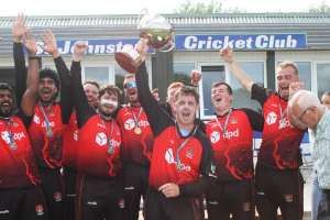 Strabane cheer the win