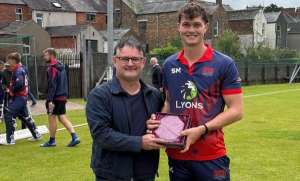 Daniel van der Merwe was Man of the Match