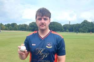 Cian Nulty took five wickets as The Hills won by 9 runs