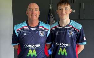 Father and son, Gareth and Blake McKeegan