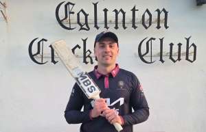 Jamie Millar scored a century