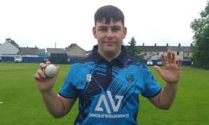 Alex Boyd took five wickets.
