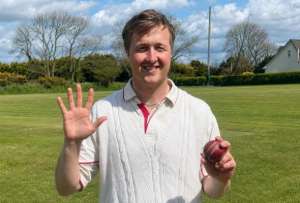 Seanan Jones took five wickets