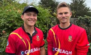 Brendon Schmidt took a hat-trick and Jaydee Oliver scored a century for Lurgan