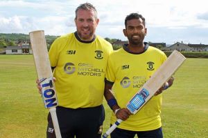Johnny Robinson and Gayan Maneeshan of Fox Lodge