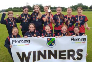 Bonds Glen who beat Bready to win the U13 Girls Cup